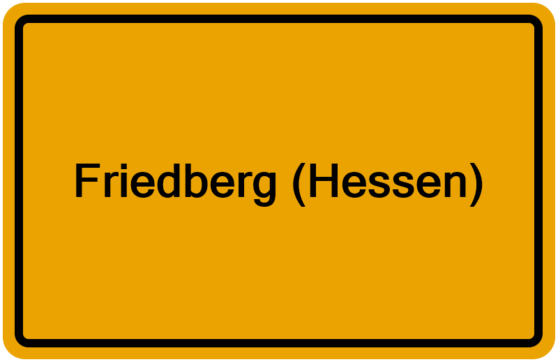 Handelsregisterauszug Friedberg (Hessen)